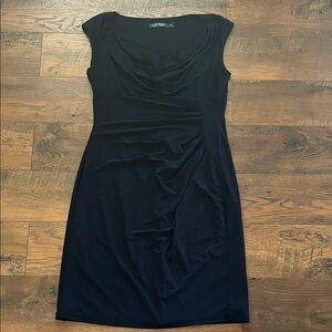 Ralph Lauren Navy Sleeveless Dress